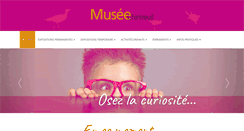 Desktop Screenshot of musee-chintreuil.com